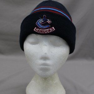 Vancouver Canucks Toque / Beanie - Original Orca Logo - Adult Stretch Fit